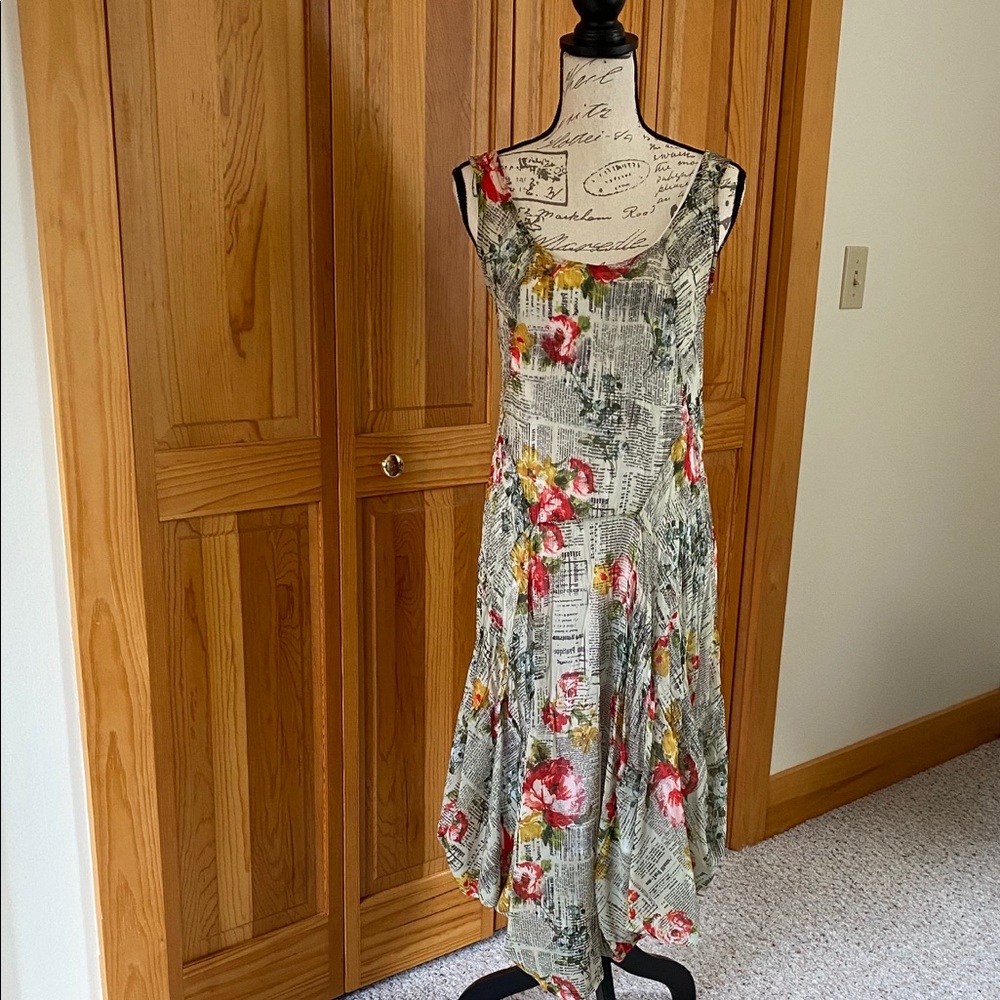 Lightweight floral summer dress